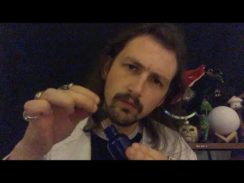 ASMR 1 Minute Eyes Closed Cranial Nerve Exam Roleplay but it’s actually 3 Minutes