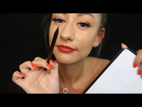 [ASMR] Sketching Your Beautiful Face Role-Play ♡