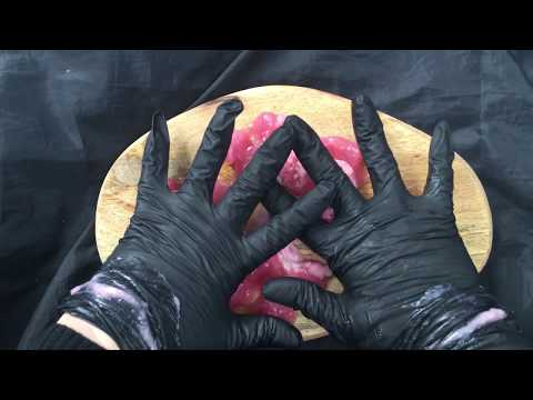 LATEX GLOVES ♥ Layering with Jelly [[ASMR]]