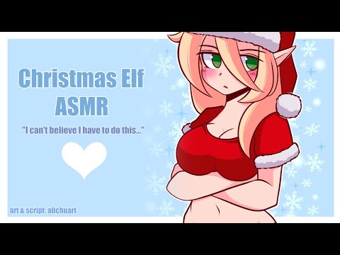 Grumpy Christmas Elf Hangs Out With You | ASMR Roleplay [F4M] [Random Noises]