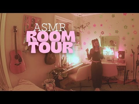 ASMR | BEDROOM TOUR🛏️🧸🩷💤