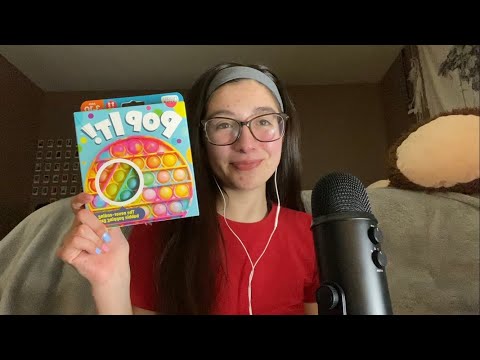 ASMR With A Pop It!! (Fidget Toy)