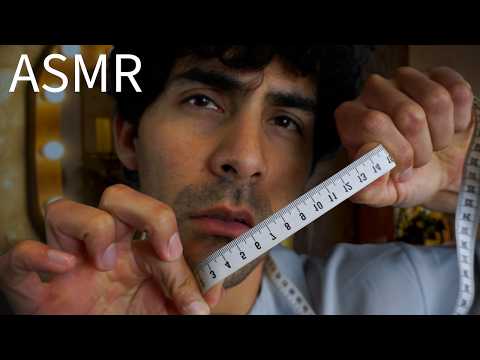 [ASMR] Eyebrow measurement process for perfect design (Roleplay)