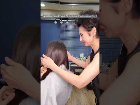Hair Salon ASMR | Magic Straight – Ultra Smooth Precision