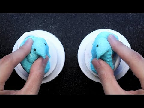 ASMR How to Fall Asleep with Cute Marshmallows🐤귀여운 마시멜로우가 귀에서 딩굴딩굴