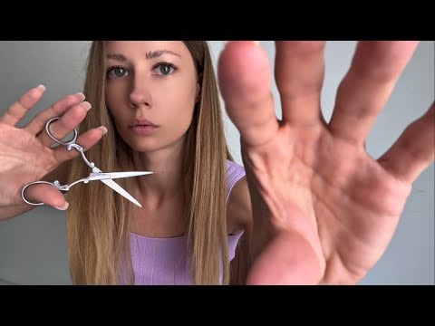 ASMR Reiki ✂️ Cord Cutting, Energy Pulling, Negative Energy Removal (No Talking)