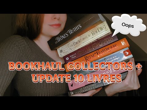BookHaul livres Collectors & 10 livres lus, j'ai trop craqué? 👀