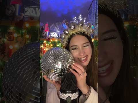 Disco ASMR 🪩✨ #asmr #asmrsounds #discoball #tapping #scratching #oddlysatisfying #contentcreator