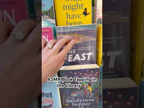ASMR Book Tapping in the Library 📚