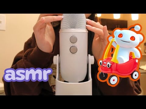 ASMR Reddit Stories + Lots of Tapping (+ bonus League of Legends footage)