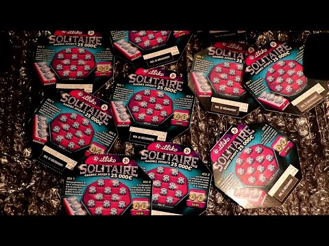 ASMR jeu à gratter - Solitaires