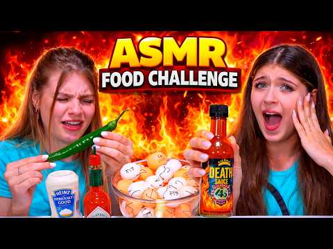 ASMR Most Popular Food Challenges Compilation with Sweet Sour Spicy Food