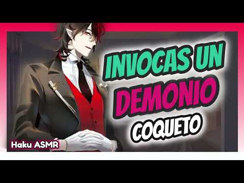 ASMR Rolplay - Invocas un demonio coqueto - Haku ASMR