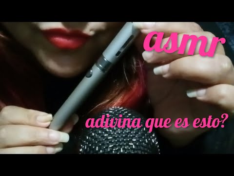 ASMR-Adivina que es ?????/Asmr en español