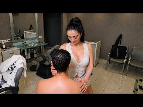 💈YOU’LL UNDERSTAND WHY EVERYONE LOVES RAVEN 🤍 | THE ULTIMATE BARBERSHOP ASMR MASSAGE THERAPY