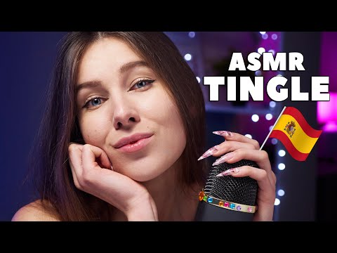 ASMR en español | spanish trigger words, close whispers and hand movements 🇪🇸