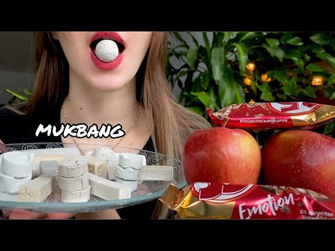 Тарелочка вкусностей🍭// A platter of goodies// MUKBANG