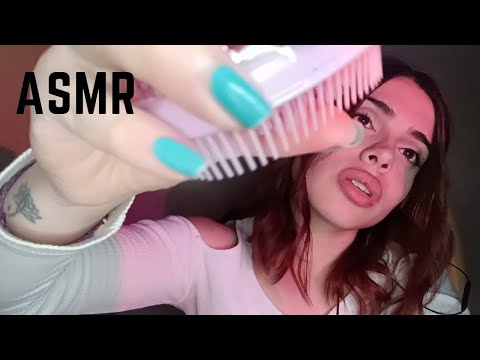 ASMR | Te cuento secretos 🤫 INAUDIBLE + CORTE DE PELO