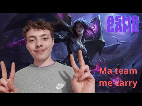 ASMR FR: IYO dans le sac de ses coéquipiers  (LOL ranked)