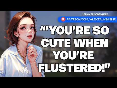 [F4M] Flirty Tomboy Crush Pins You Against the Wall [getting you flustered] [pet names] [teasing]