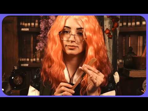 2 Minute ASMR | Apothecary Examines You