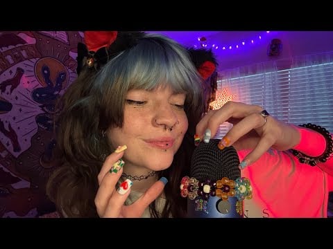 ASMR Bare MIC SCRATCHING (on ur bald head) *high gain*