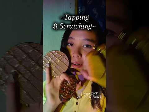 ASMR Tapping and Scratching Trigger Boards, Wooden Coaster, and Lipstick #asmr #tapping