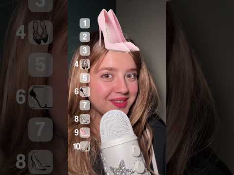 1. Muhteşem değil mi ama kızlarrr #asmr #mouthwhisper #keşfet #sıralama #shoes