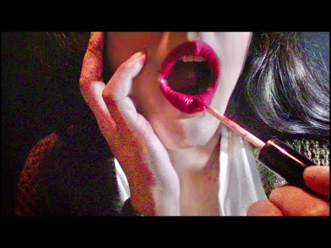 ASMR  Lipstick Application Mouth Sounds Kissing Sounds Soft Spoken  💋💄 3DIO BINAURAL 💗