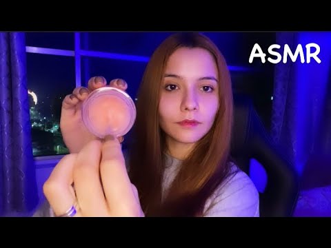 ASMR MAQUIANDO VOCÊ COM MINHAS MAKES NOVAS