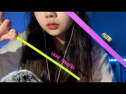 ASMR Light Triggers For SLEEP🔦 Soft Spoken