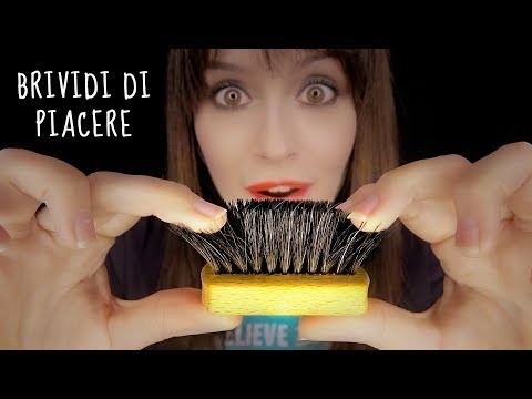 TI FACCIO SENTIRE i BRIVIDI CON una SPAZZOLA! - Asmr