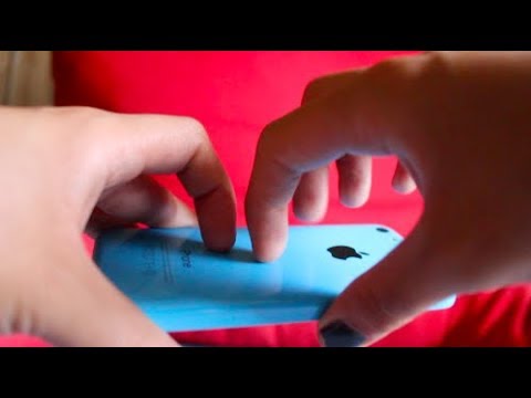 ASMR Fast Tapping On iPhone Screen