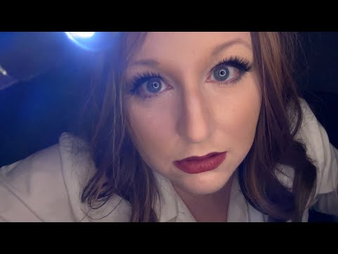 ASMR Eye Exam Roleplay | Lots of Pen Light | Whispering