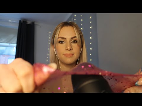 ASMR Super TINGLY Slime on the Mic