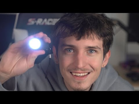 ASMR Follow The Light | Eye Exam