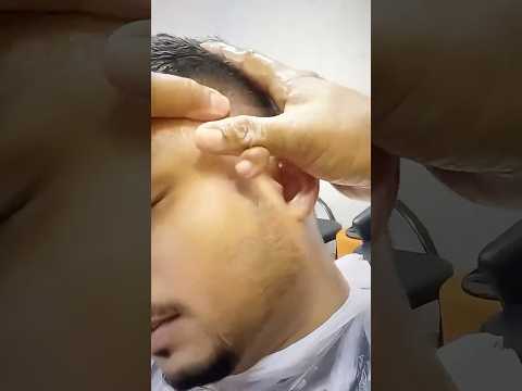 This 6 Fingers Head Massage Is Wild 😭💀#shorts #asmr #barber #massage
