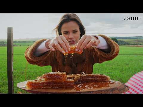 ASMR o FAVO de MEL mais SUCULENTO do YouTube [Especial ANIVERSÁRIO 🎂]