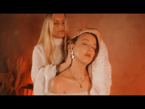 ASMR 😴 deep relaxation massage with  @realpersonasmrbyaugust  (with music option)