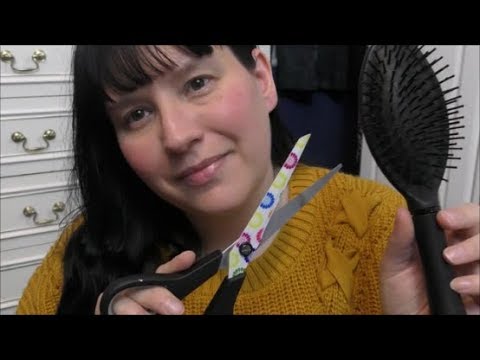Asmr Haircut  Role Play ( whispered )