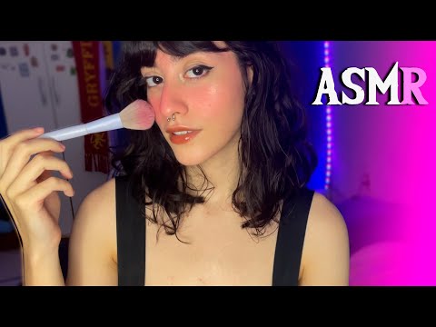 ASMR SONS DE BOCA, PINCEL NA TELA E HAND MOVEMENTS ♡ DURMA PROFUNDAMENTE