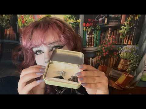 ASMR crystals and incense soft spoken 100 SUB SPECIAL!!!