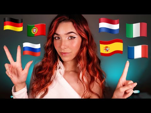 ASMR Counting You Down To Sleep in 9 Languages!