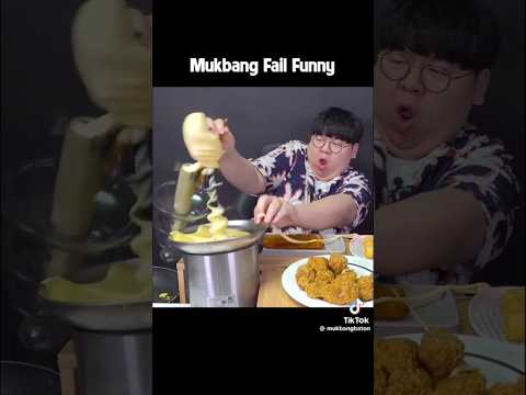 Mukbang fails core 💀 #mukbang #fails #shorts #dailyshorts #mukbangers #makeuptutorial #shortsfunny