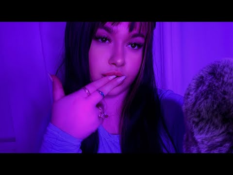 ASMR 💖SPIT PAINTING🎨Intense Tingly Mouth Sounds, Hand Movements, Visuals💖 to put you to sleep