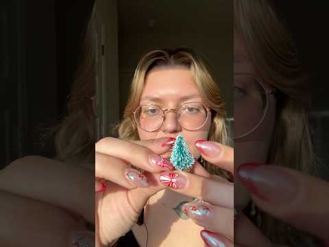 ASMR- Mini Christmas Tree Sounds & Mouth Sounds #asmr #mouthsounds #asmrcommunity #asmrchristmas