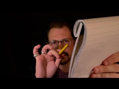 ASMR Artist Sketches You but There’s Something Wrong w/ You Roleplay 