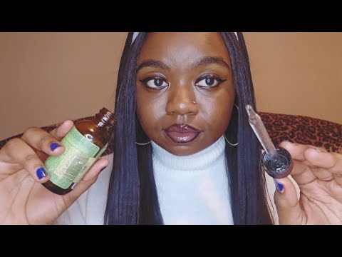 ASMR Bestie Oils Your Scalp 🩷 (personal attention, layered sounds, rp) 