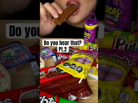 That first bite! #asmr #candy #eating