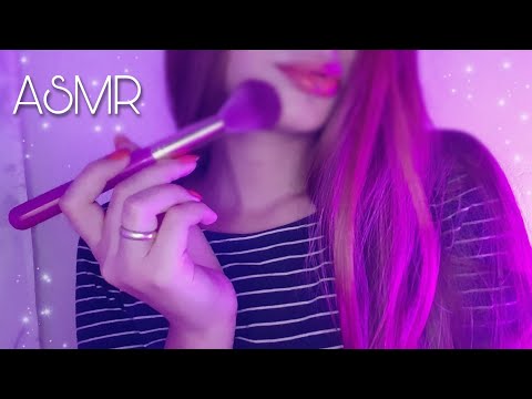 ASMR - PINCEL NA TELA + SONS DE BOCA